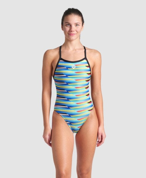 BAÑADOR MUJER ARENA RACING STRIPE