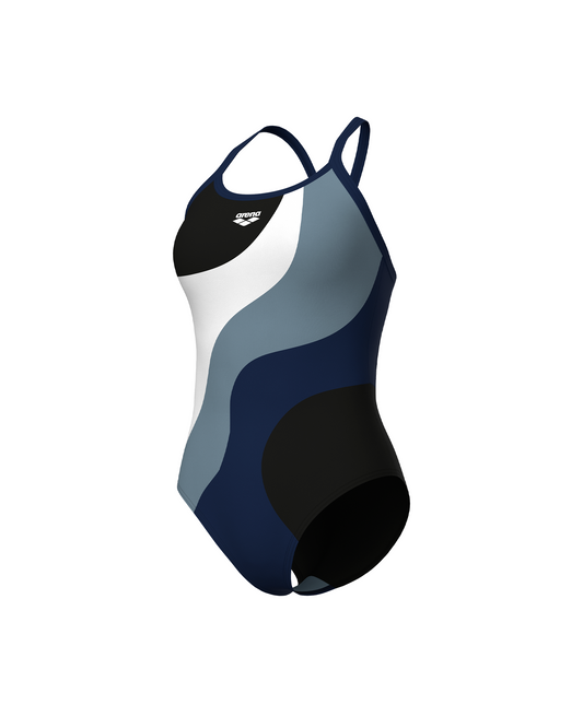 WOMENS ARENA MULTI SLICES SWIMSUITLIGHTDROP BACK