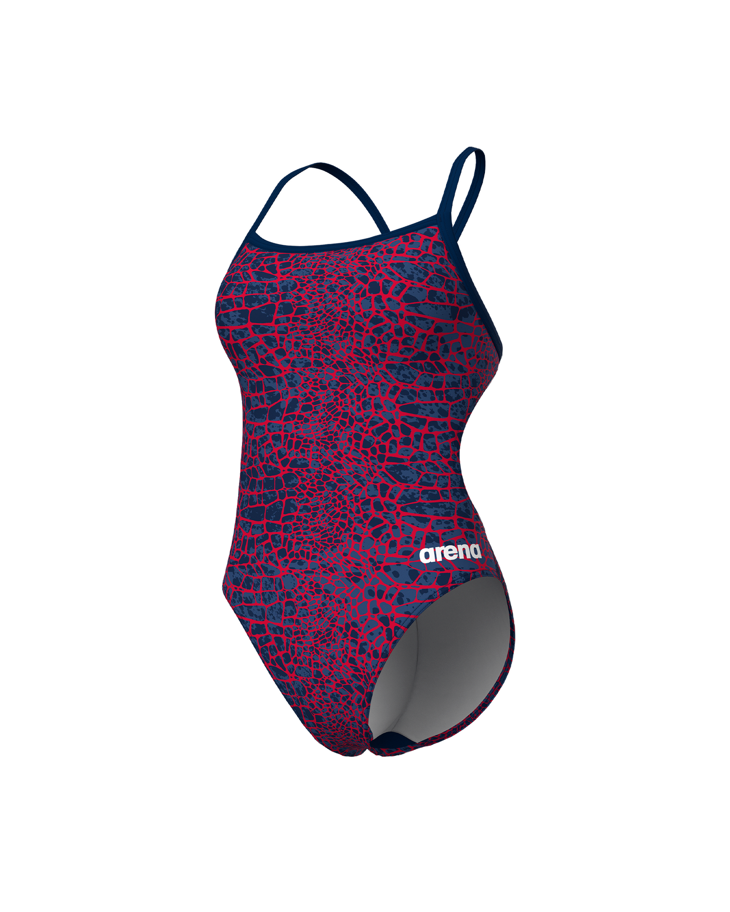 WOMENS ARENA SNAKESKIN SWIMSUIT CHALLENGE BACK