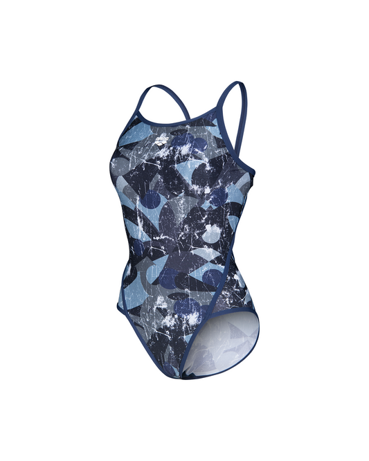 WOMENS ARENA SCRATCHED SWIMSUIT SUPER FLY BACK